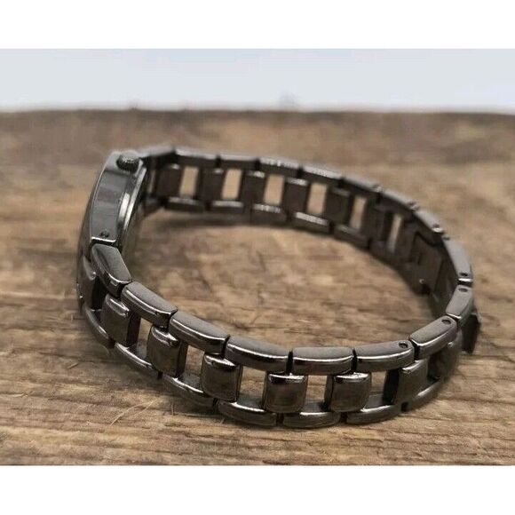 Fossil F2 All Stainless Steel Ladies Watch With Purple Dial - Picture 4 of 9